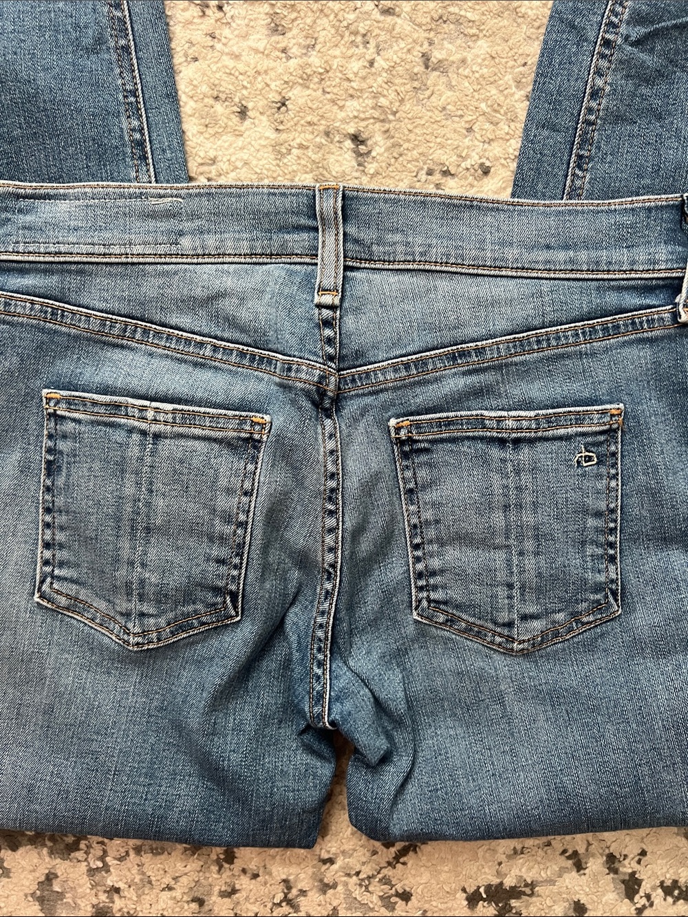 Rag & Bone Skinny Ankle Jeans Modele Blue Levee W2595K20LEV Size 26 - Picture 5 of 7